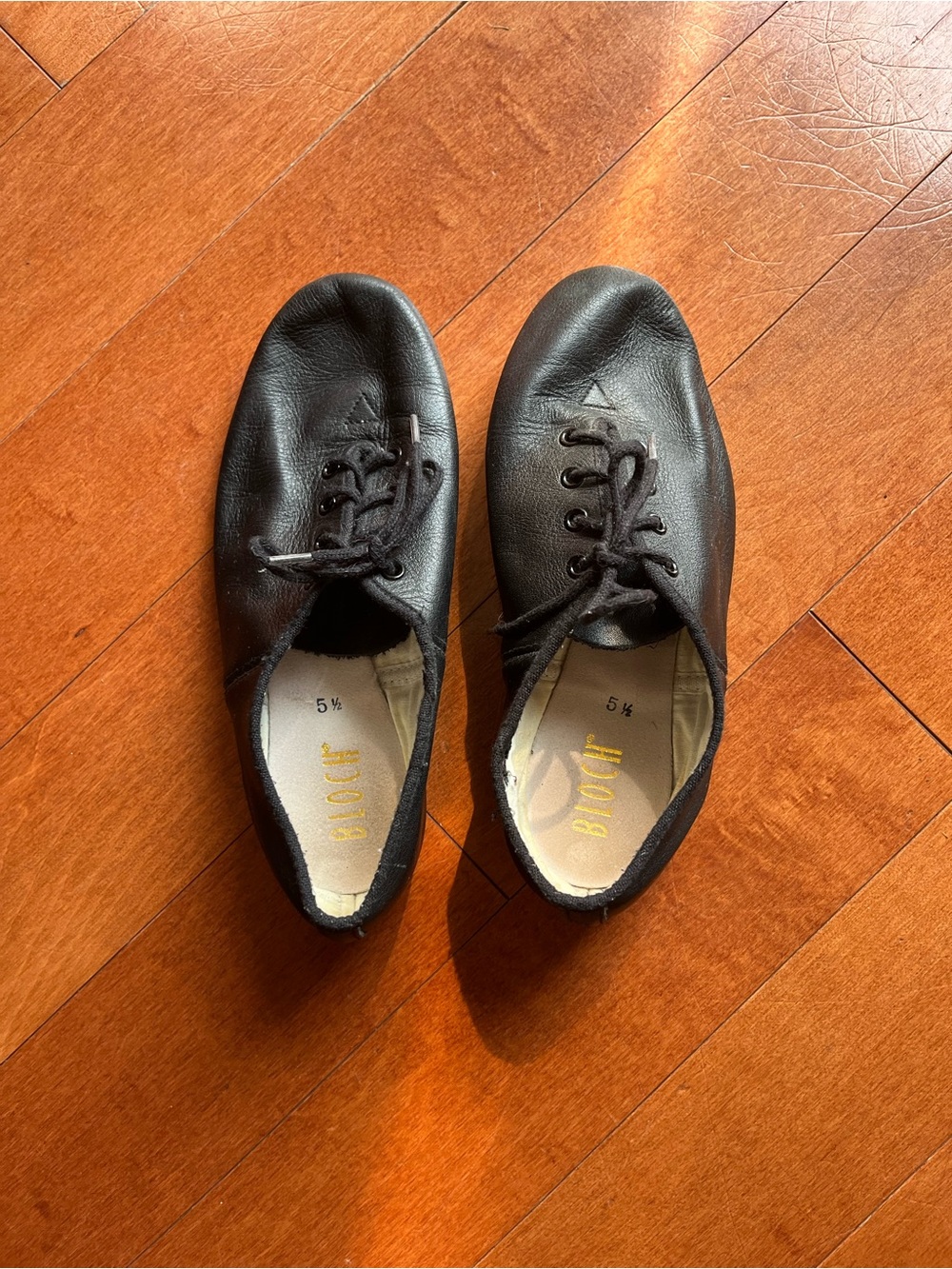 Bloch Black Lace Jazz/Ballet Shoes for Girls or Women